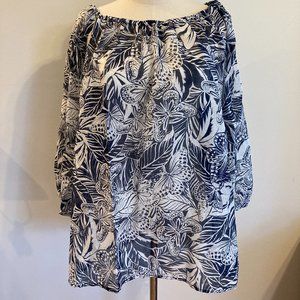 JOHNNY WAS Omari Peasant Top